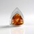 Ciondolo in argento con Quarzo Arancione (MONOSONO COLLECTION)