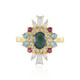 Bague en argent et Grandidierite (Adela Silber)
