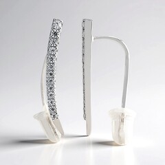 Orecchini in argento con Zircone