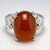 Bague en argent et Aragonite de Capillitas