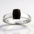 Anello in argento con Granato (CUSTODANA)