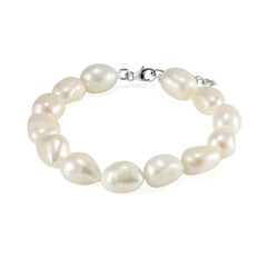 Brazalete en plata con Perla Freshwater (TPC)