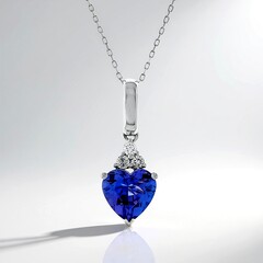 Collana in oro con Tanzanite AAA (CIRARI)