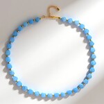 Collana in argento con Quarzo Blu