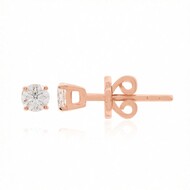 Gouden oorbellen met Diamanten SI1 (G) (Annette)