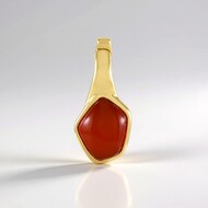 Colgante en plata con Cornalina (MONOSONO COLLECTION)