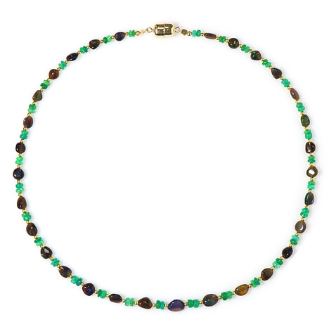Collana in argento con Ematite Dorata (Adela Silber)
