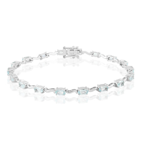 Amblygonit-Silberarmband