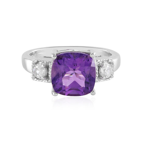 Marokkanischer Amethyst-Silberring