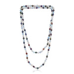 Mystic Freshwater Pearl Silver Necklace (TPC)