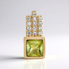 Ciondolo in oro con Sfene