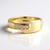 Anello in argento con Diamante Cioccolato I2