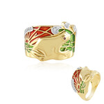 Anello in argento con Zircone (Adela Silber)