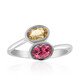 Anello in argento con Tormalina Gialla Brasiliana (Pallanova)