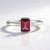 Anello in argento con Rubino Bemainty
