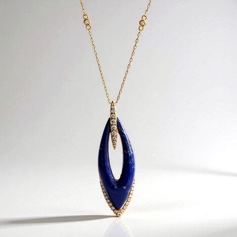 Collier en or et Lapis-Lazuli (CIRARI)