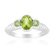 Anello in argento con Peridoto Jilin (Pallanova)