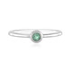 Anello in argento con Smeraldo Colombiano