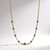 Collana in oro con Smeraldo Zambia AAA (CIRARI)