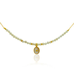 Perlmutt-Silbercollier (Joias do Paraíso)