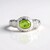 Anello in argento con Peridoto (de Melo Essence)