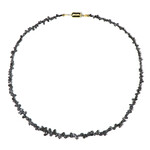 Collana in argento con Diamante Nero (Adela Silber)