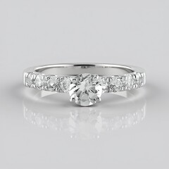 Bague en argent et Danburite