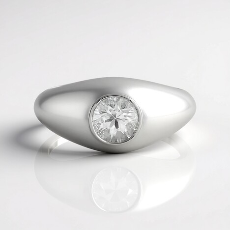 Anello in argento con Zircone