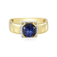 Blauer Stern-Saphir-Silberring (de Melo Essence)