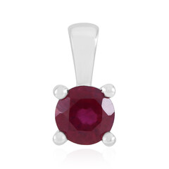 Colgante en plata con Rubí de Madagascar
