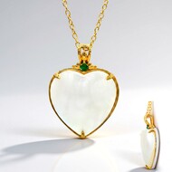 Collier en argent et Perle blanche de Mabe (Gems en Vogue)