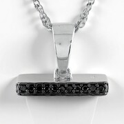 Collana in argento con Magnesite Pristine