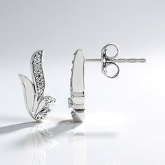 Orecchini in argento con Zircone