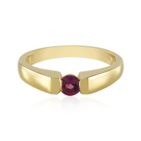 Anillo en plata con Rodolita