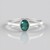 Anello in argento con Grandidierite