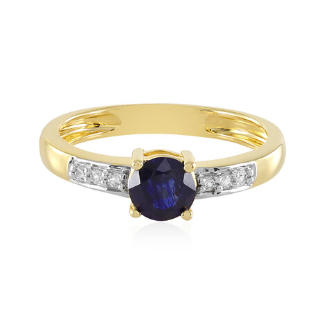Madagascar Blue Sapphire Silver Ring