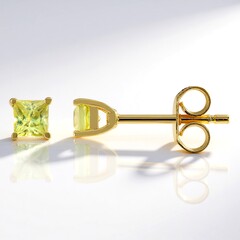 Orecchini in argento con Sfene