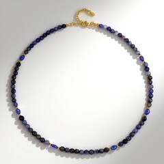 Collana in argento con Tanzanite