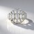 Anello in argento con Zircone