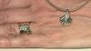 Zilveren hanger met een I1 (G) Diamant (Annette)