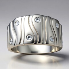 Anello in argento con Zircone