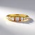 Bague en argent et Opale d'Australie