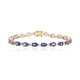 Bracciale in oro con Tanzanite AAA (CIRARI)