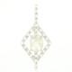 Cuprian Tourmaline Silver Pendant