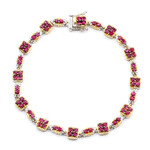 Bracciale in argento con Rubino della Birmania (Gems en Vogue)