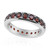 Mozambique Garnet Silver Ring