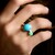 Sleeping Beauty Turquoise Silver Ring (KM by Juwelo)