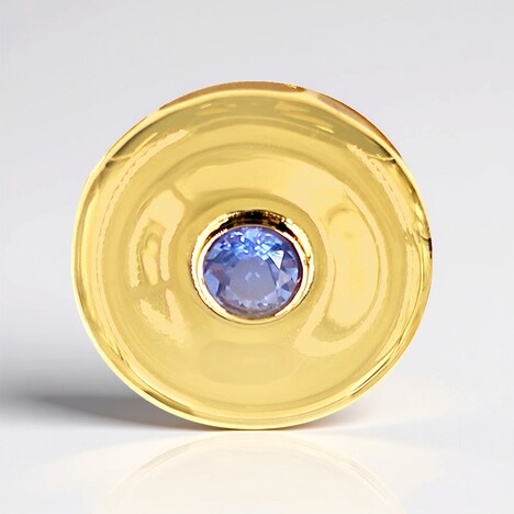 Ciondolo in argento con Fluorite Cangiante (MONOSONO COLLECTION)