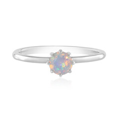 Anello in argento con Opale di Welo