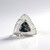 Ciondolo in argento con Quarzo Rutilato Nero (MONOSONO COLLECTION)